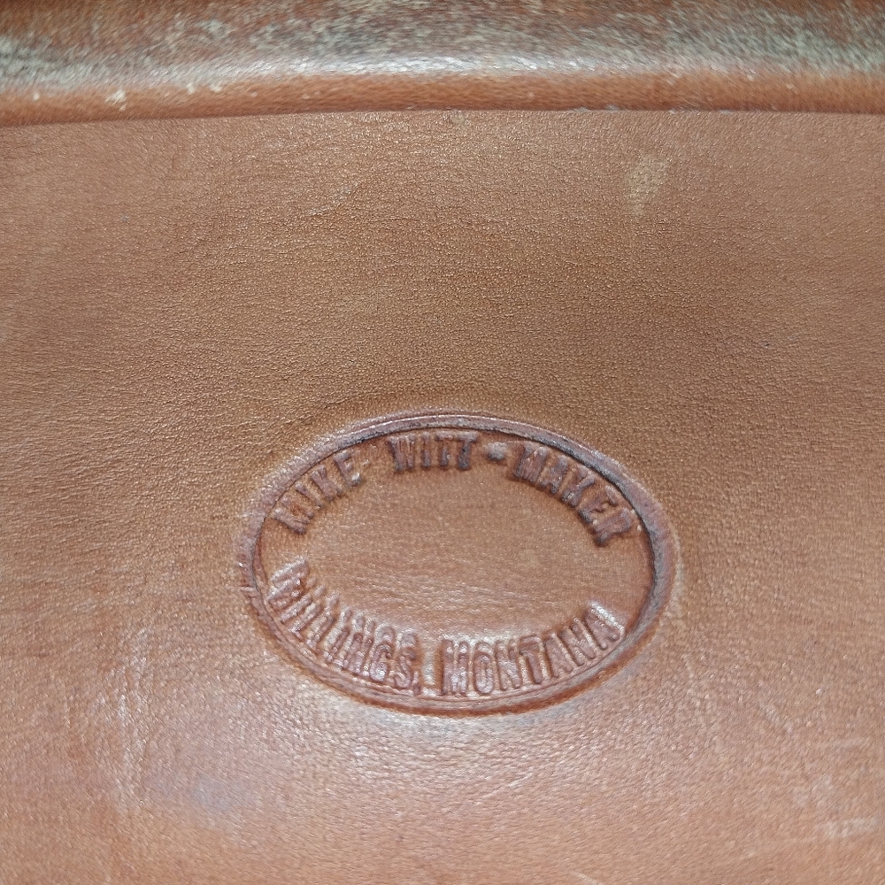 Vintage leather briefcase/doctors bag by Witt Custom Saddle - Picture 4 of 12